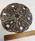 Antique Vintage Ornate Cast Iron Cook Stove Simmering Cover W p Mfg Co
