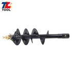 12  X 48  Rock Auger Bit Hex Collar Skid Steer Attachment New