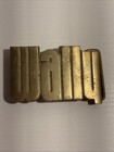 Civil War Belt Buckle Wally Brass Taiwan B5