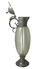 Antique Eclectic Caraf Handmade Silver French Thread     Beautiful  
