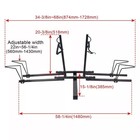New Heavy Duty 2 Bike Bicycle 2  Hitch Mount Carrier Platform Rack Car Truck Suv