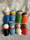 Fisher Price Little People Vintage Lot Cowboy Dog Baby