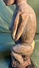 Old Vintage African Zimba Tribe Tribal Art Wood Carving Statue Maternity Woman