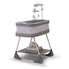 Simmons Kids  Shooting Star Rocking Bassinet With Airflow Mesh - Platinum