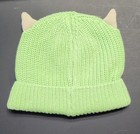 Little Sleepies Beanie Hat 6-12 Months  Monsters Inc Mike Wazowski 