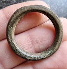 Celtic Ring Proto Money Currency Bronze Iron Age 800-50bc Detecting Find  65 
