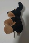 Commonwealth 2004 Plush Puppy Brown Black Puppy Dog 6  Realistic