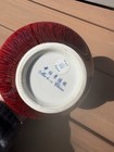 Oxblood Marked Chinese Vintage Vase Red White Flamb   Jingdezhen Heavy