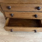 Miniature Bureau Colonial Dresser Dollhouse Furniture Salesman Sample