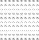 100pcs Small Key Rings Mini Keyring Rings Split Rings For Keychains Metal Rings