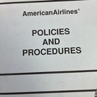 Vintage American Airlines Policies And Procedures Training Manual From 1991
