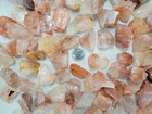 Fire Quartz Crystals Raw Rough Stones Bulk Healing Crystals Gemstones Rocks