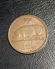 1967 Ireland Halfpenny Coin - Choice Unc -  g56