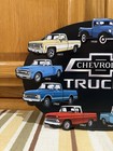 Chevrolet Trucks Sign Gas Oil Garage Parts Wall Decor Vintage Style Wall Decor