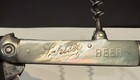 Antique Wester Bros Schlitz Beer Bartender Corkscrew Knife Pearl Handle Solingen
