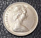 1969 Bermuda 5 Cent Coin