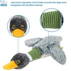 Best Pet Supplies Interactive Squeaky Dog Chew Toy Ideal Dog Toys For Chewers