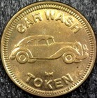 Carwash Car Wash Token Good For 50 Cents In Trade 25mm  c1096 