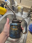 Vintage Eagle Rainbow Pump Oiler 1930s Blue Label Wellsburg Wv Barn Find Usa