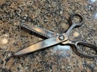 Gingher Pinking Shears Scissors With Original Box 7 1 2    Vtg