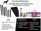 Reusable Dog Ear Posting Kit For Cropped Ears     Doberman   Working Breeds