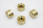 Brass Cylinder Head Bolt Cover For Harley Softail Touring Super Glide Dyna