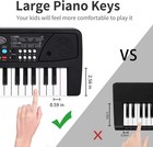 37-key Beginner Piano Keyboard For Kids With Microphone - Portable Musical Toy