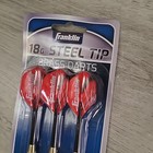 Franklin 18g Steel Tip Brass Darts Set Of 3 New Sealed 