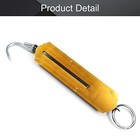 Spring Balance Hanging Hook Handheld Metal Weighing Force Scale Kilo   50000g