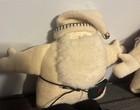 Woof   Poof Set Of 2 Santa Stuffed Soft Decorations Christmas