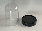 Dome Display Case Cloche Bell Jar With Black And Clear