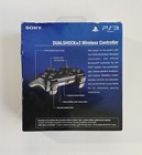 Official Sony Playstation Ps3 Dualshock 3 Controller Charcoal Black Oem New 