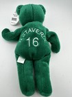 Vtg 1999 Salvino Bammers 9  Green Plush Ny Jets Vinny Testaverde  16 Bear Nwt