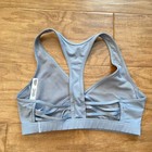 Victoria Sport Victoria s Secret Sports Bra Size S Gray Racerback Strappy V-neck