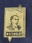 5 Vintage Metal   Tin Tobacco Tag  W  N  Tinsley