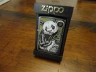 Barrett-smythe Giant Panda Zippo Lighter Mint In Box 1995