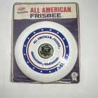 Wham-o All American Frisbee White Flying Disc Eagle Design 1979 Mpn 81779