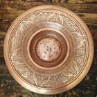 Antique Islamic Indo-persian Copper Ablution Basin   Decorative Ritual Vessel
