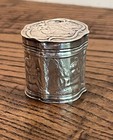 Dutch Repousse Silver Snuff Box Depicting Shepherd   Harvest-fully Hallmarked
