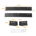 8 5  Cutting Edge And Center Kit For Western Mvp Plus Fisher Xv   Xv2 Snow Plow