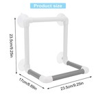 Bird Portable Suction Cup Parrot Shower Perch Window Standing Platform Shower
