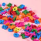 100pcs Decorative Wooden Letters Colorful Alphabet Letters For Wall Decoration