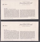Sri Lanka 1982 2 First Day Covers Flowers Wildlife Nature   Cachet