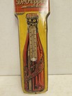 Vintage 1930s Dr Pepper Good For Life Advertising 17  Tin Soda Thermometer Sign