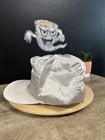 Vintage Coors Light Beer The Silver Bullet Snapback Silver Trucker Hat 1980 s