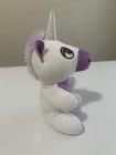 New 9    White Purple Unicorn Plush Stuffed Animal Soft Cuddly Fantasy Toy Bjs Toy