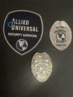 Allied Universal Security Services Badge W  Badge And Shoulder Patch Obsolete