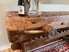 Vintage Custom Italian Carpenters Workbench