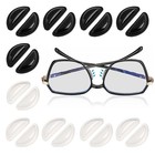 Upgraded Soft Silicone Adhesive Eyeglass Nose Pads For Plastic Sunglasses
