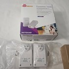 Netgear Powerline 1000 Pl1000 Gigabit Ethernet Adapter Kit 2 Pack Box Cables